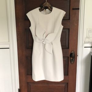 ted baker structured bow dress
